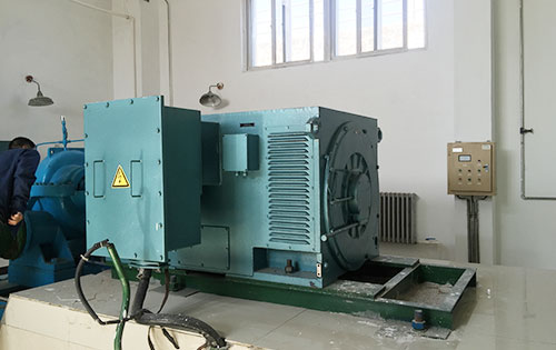 曲阜某水电站工程主水泵使用我公司高压电机